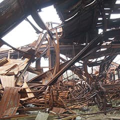 Fire damage